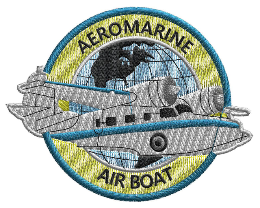 Air Boat Flugzeug Logo-Motiv von BGC Aero