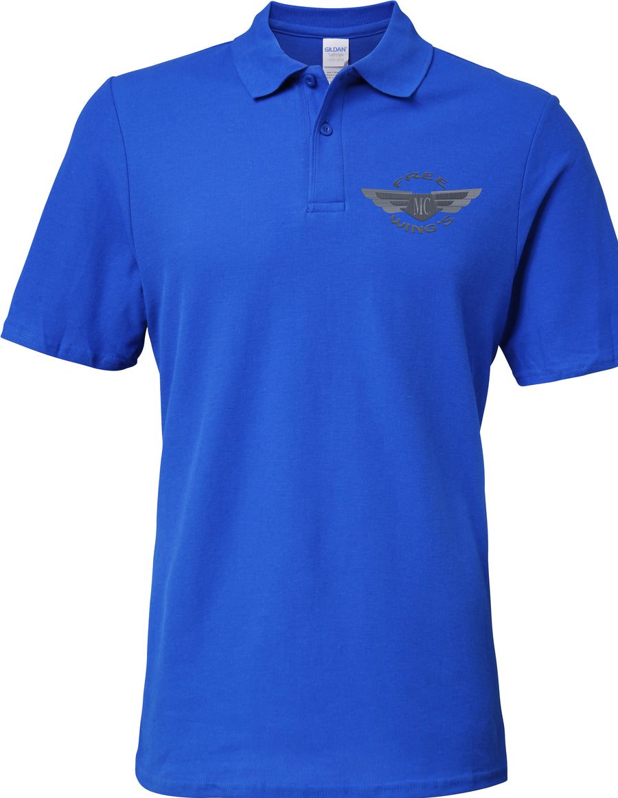 Poloshirt Mann MC Free Wing's - Gildan