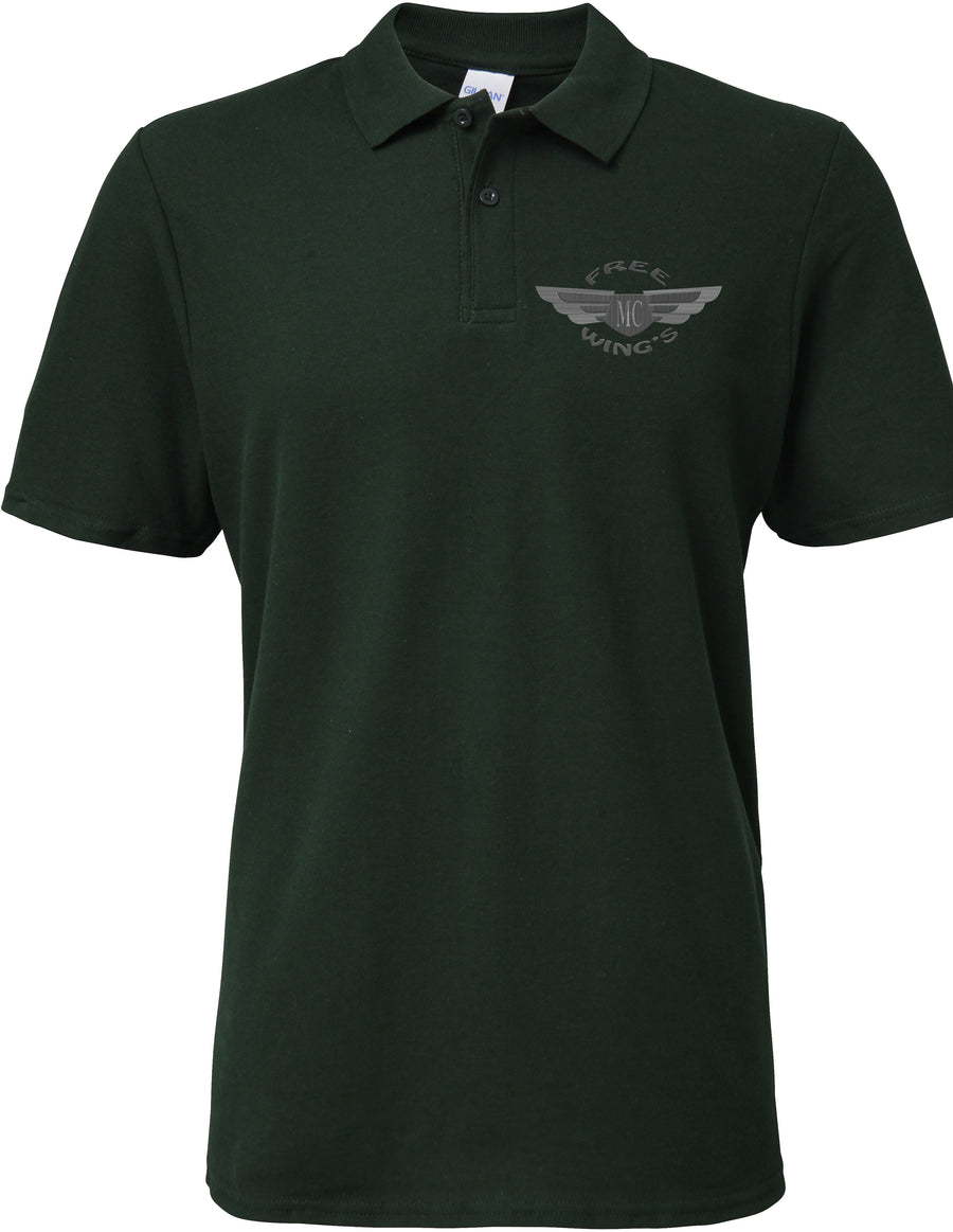 Poloshirt Mann MC Free Wing's - Gildan