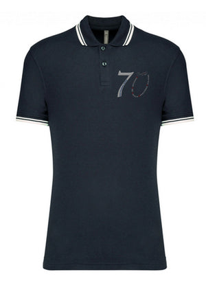 Polo Marine - ACAT 70 ans - Brodé